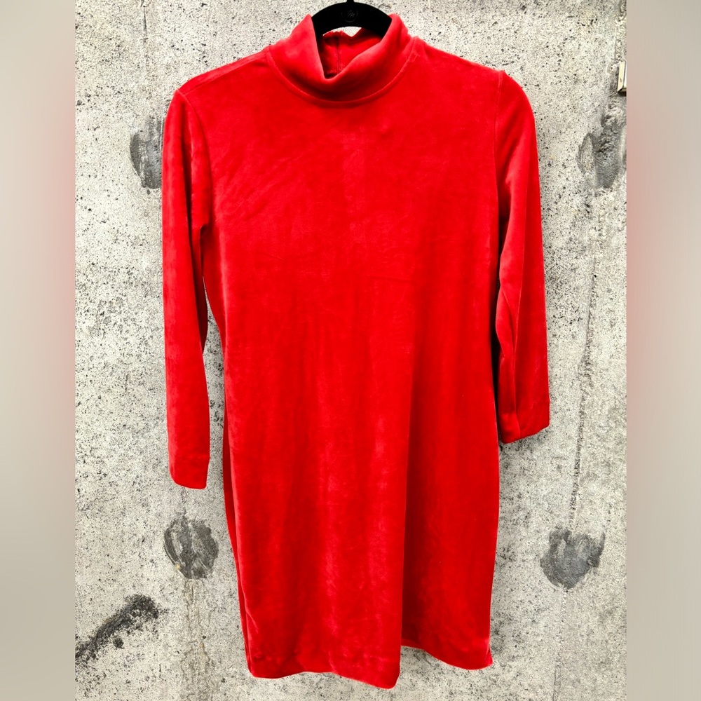 NWT sanctuary red velvet dress
